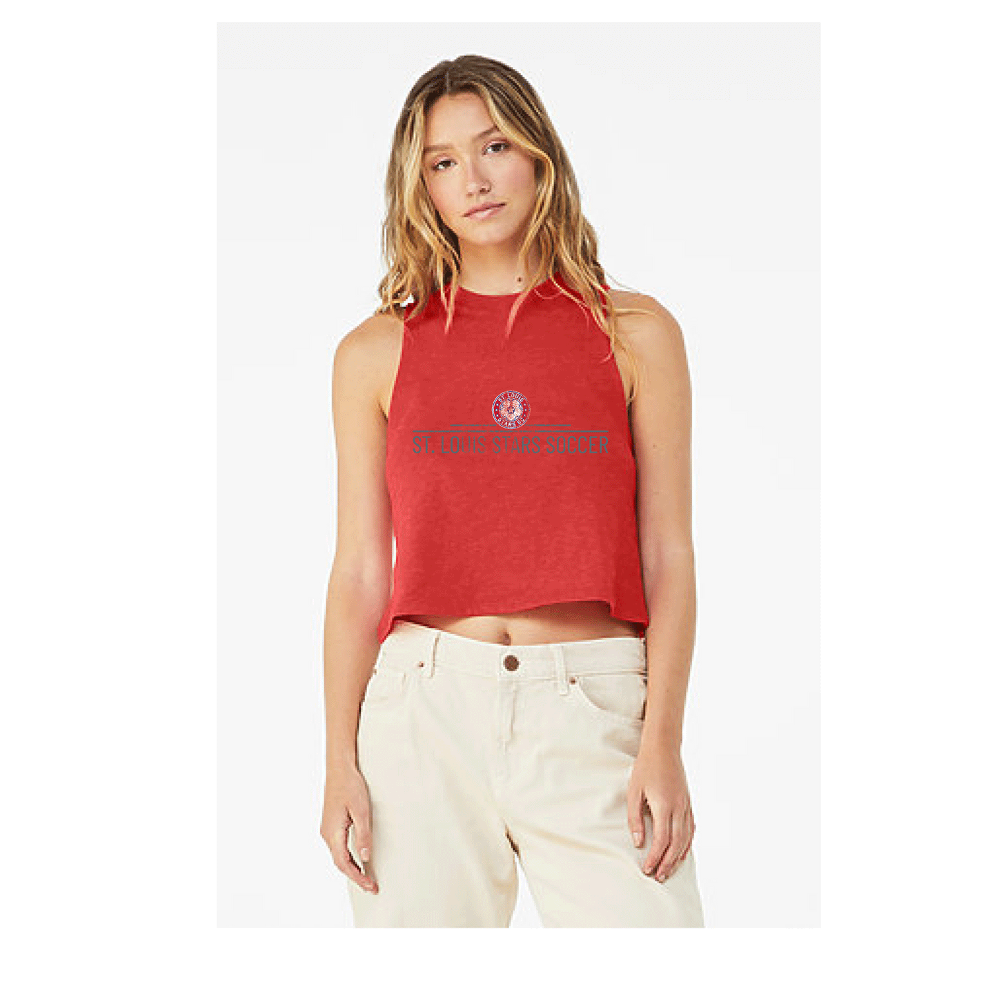 Women's Racerback Cropped Tank