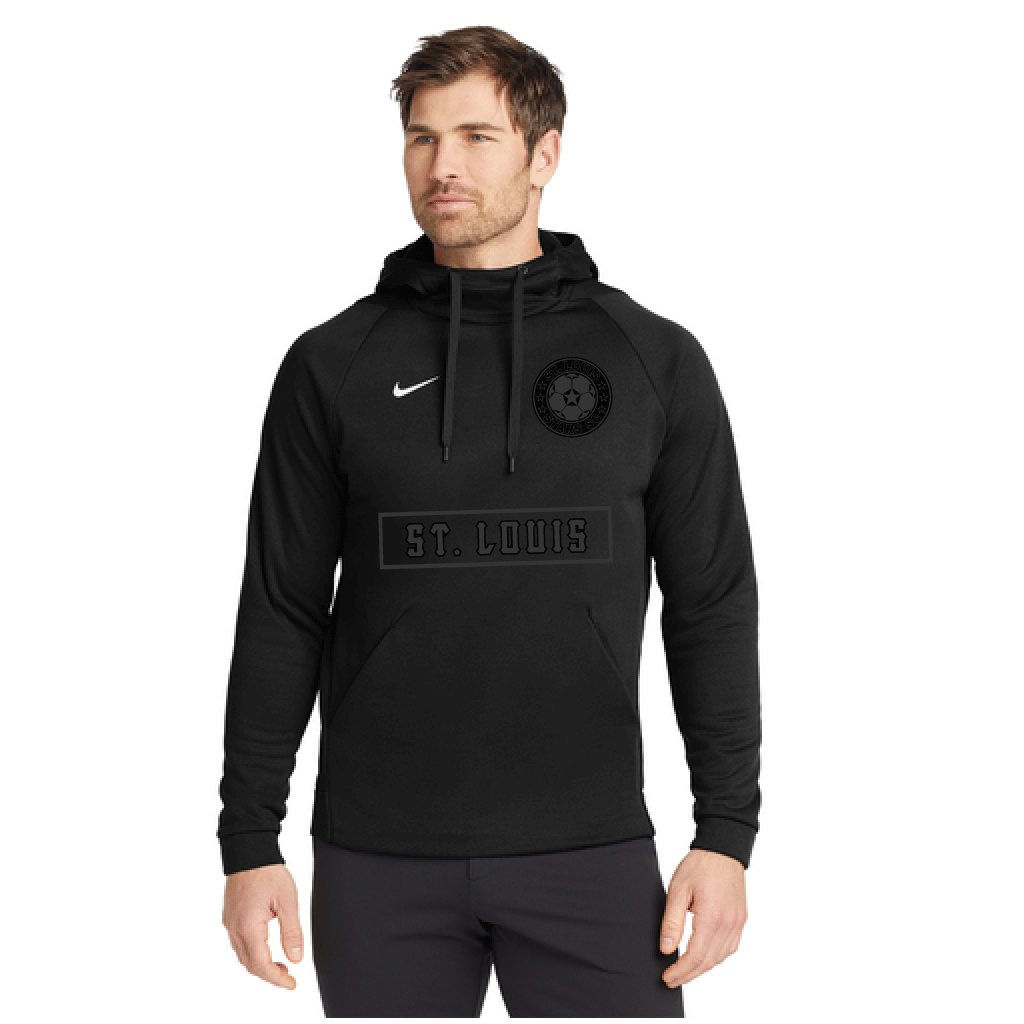 Nike Therma-FIT Pullover Fleece Hoodie BLACKOUT