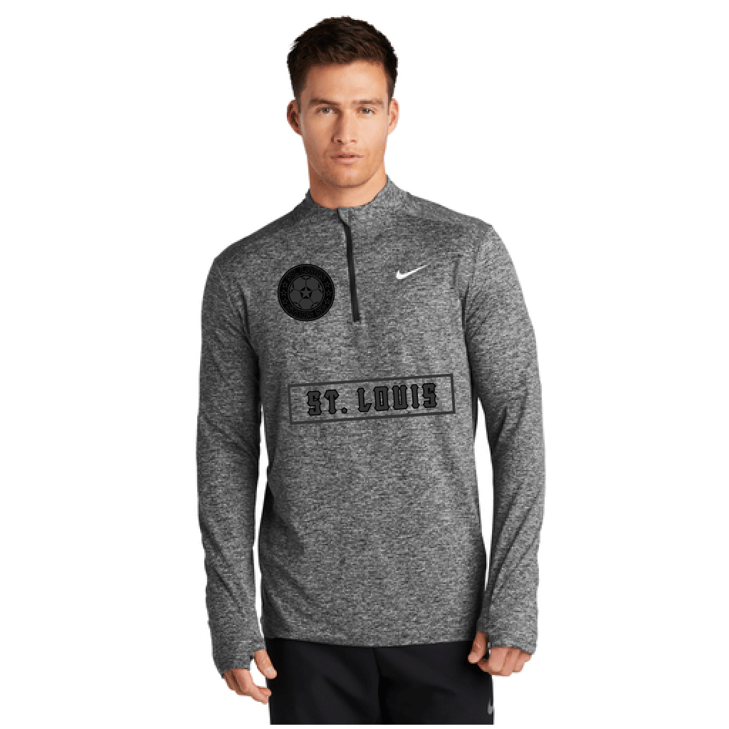 Nike Men's Dri-FIT Element 1/2-Zip Top BLACKOUT