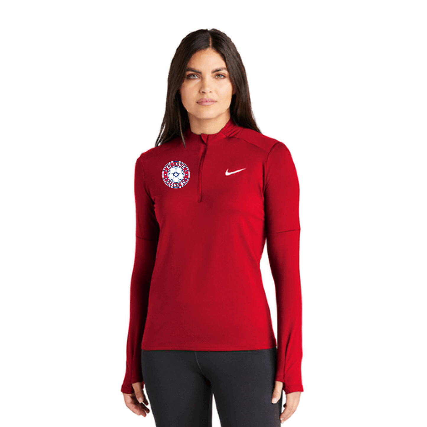 Nike Women's Dri-FIT Element 1/2-Zip Top